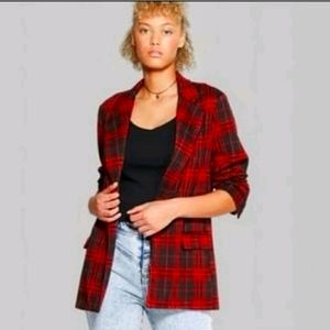 Wild Fable Plaid Blazer